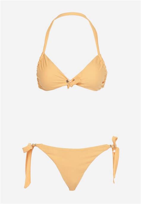 Costum De Baie Bikini Portocalii Born2be