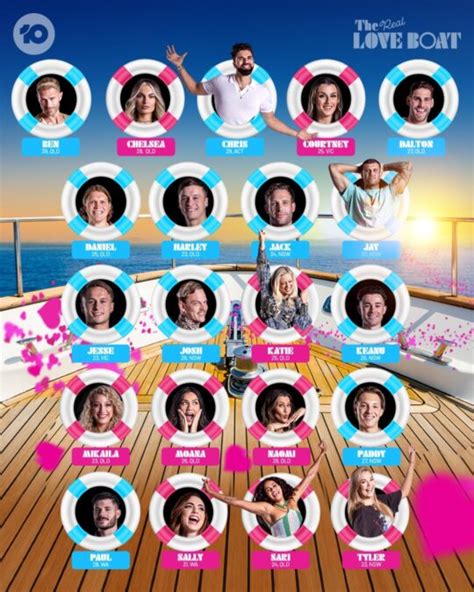 The Real Love Boat Australia 2022 Follow The Cast On Instagram