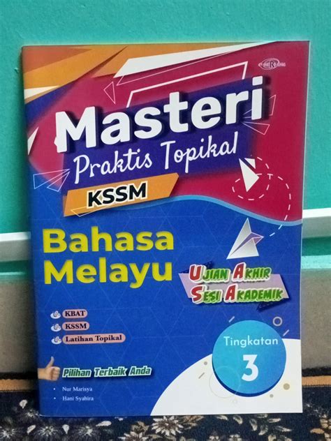 Masteri Praktis Topikal Uasa Bahasa Melayu Tingkatan Kssm Hobbies