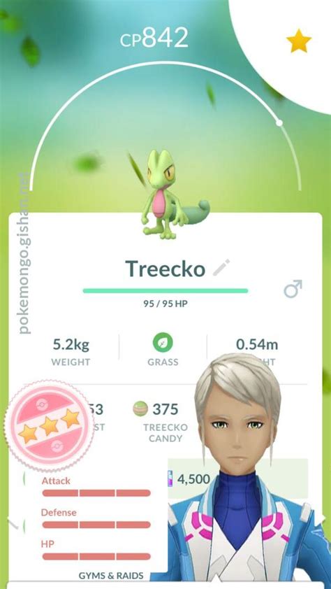 Treecko - Pokemon Go