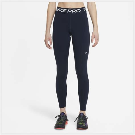 Nike Pro Tights 365 Navy Vit Dam Unisportstore Se