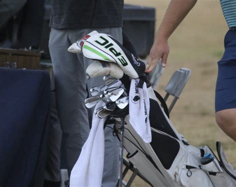 Interesting photos from the Waste Management Open Monday qualifier ...