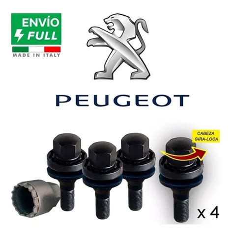 Birlos Seguridad Peugeot 2008 Feline Galaxylock Originales Meses Sin