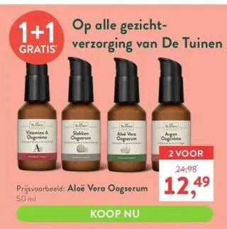 Op Alle Gezichtverzorging Van De Tuinen Aanbieding Bij Holland Barrett