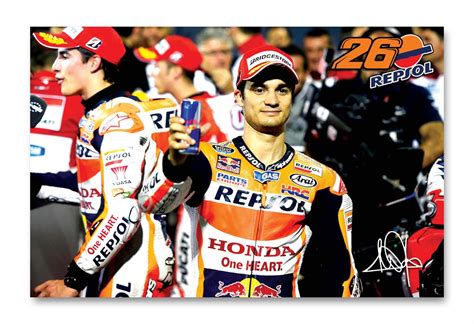 Tamatina Moto Gp Sticker Posters Matte Vinyl Stickers Dani Pedrosa