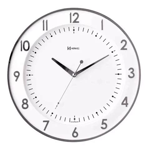 Reloj De Pared Redondo Herweg 34 6 Cm MercadoLibre