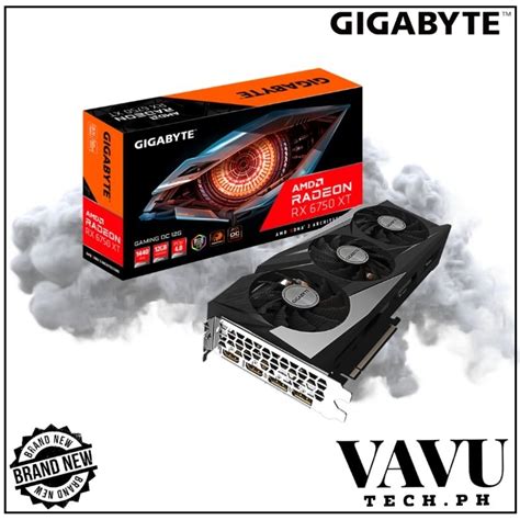 Gigabyte Rx Xt Gaming Oc Gb Gddr Video Graphics Card Shopee