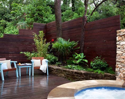 Tall Privacy Fence Home Design Ideas, Pictures, Remodel and Decor