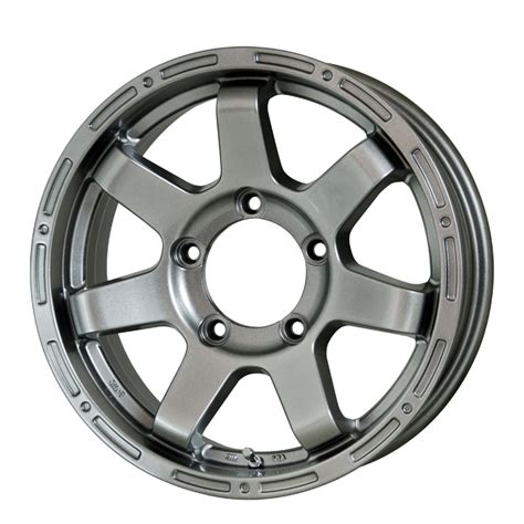 HOT STUFF ホイール単品 1本 MAD CROSS MC 76 ダークシルバー 16インチ 5 5J 22 5H 139 7 M K S T 通販 Yahoo ショッピング