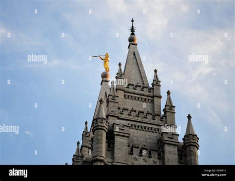 Temple square Salt Lake City Stock Photo - Alamy