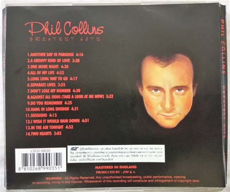 Phil Collins Greatest Hits Audio CD - Tamil Audio CD, Tamil Vinyl ...