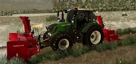 Snowblower Pack V Fs Mod Farming Simulator Mod