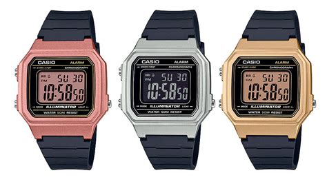 [Casio 2019] W-217HM и вечно популярный электронный циферблат - CASIOBLOG