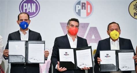 Pan Y Prd Suspenden Alianza Va Por M Xico Con El Pri Por Pol Mica De