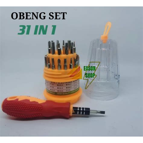 Jual Obeng Set Multi In Mini Lengkap Serbaguna Handphone