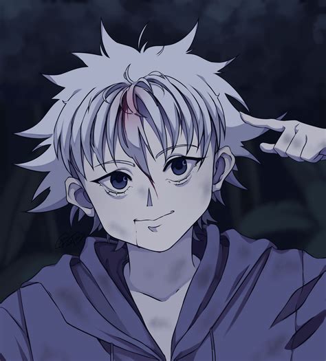 [Hunter x Hunter Fan Art] Killua (again) by yorumin on DeviantArt