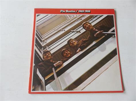 The Beatles 1962 1966 The Red Album Dutch Black Vinyl 1980s Pressing 2