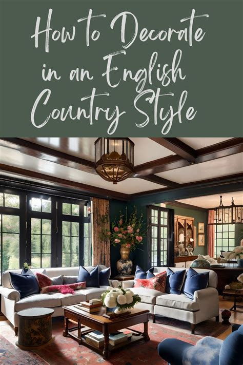 How To Decorate In An English Country Style English Country Style