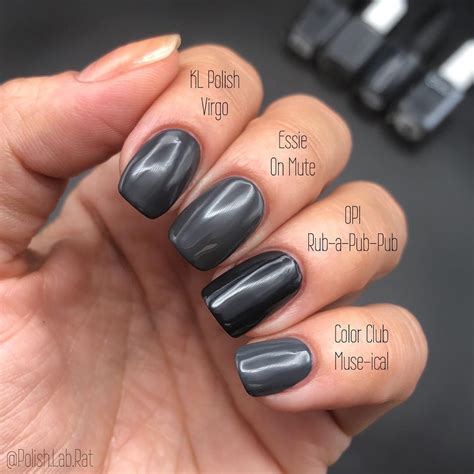 OPI Scotland Fall 2019 Nail Polish Comparison Rub A Pub Pub Nail