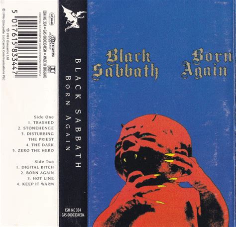 Black Sabbath - Born Again (1996, Cassette) | Discogs