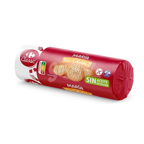 Carrefour Galletas María sin gluten y sin lactosa 240 g