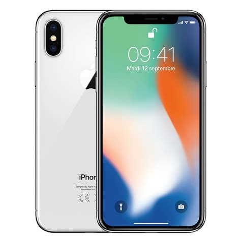 Apple Iphone X Go Argent Reconditionn Smartphone Reconditionn