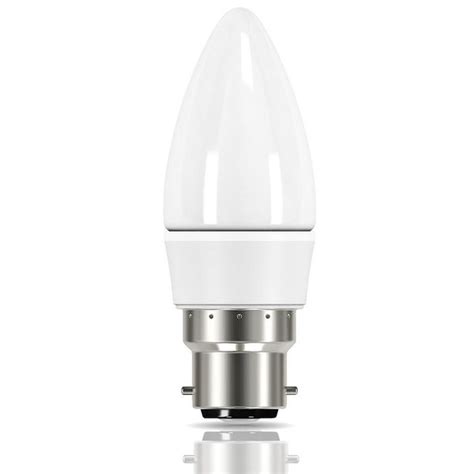 Energizer LED 3 5W Candle B22 BC Warm White