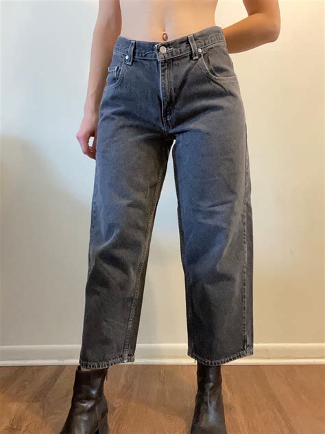 Levis Silver Tab Baggy Fit Etsy