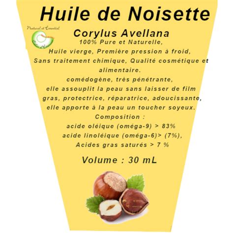 Huile De Noisette