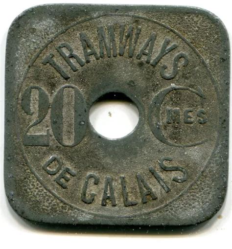 Monnaie De N Cessit Calais Tramways Centimes Eur