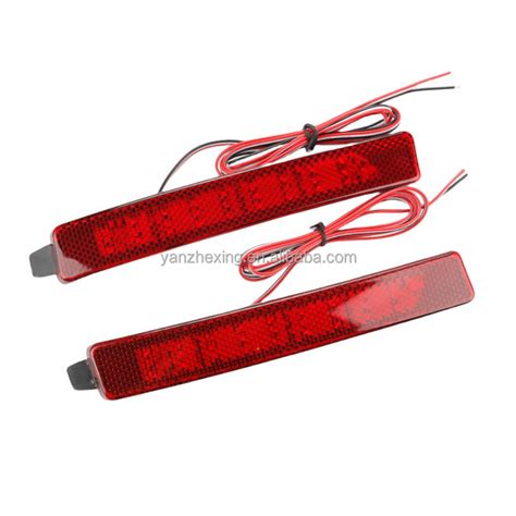 Led Rear Bumper Fog Lamp Fog Light Brake Light Dynamic Turn Signal