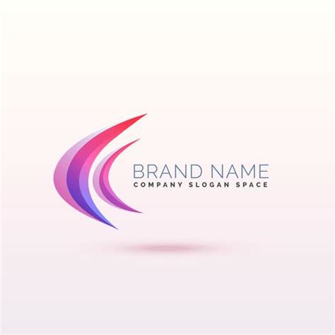 abstract curve logo concept design - Download Free Vector Art, Stock ...