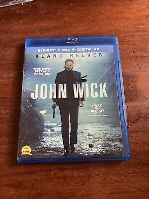 John Wick Blu Ray DVD 2014 31398211044 EBay