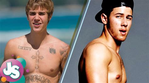 Justin Bieber Vs Nick Jonas Whos Got The Hotter Shirtless Bod Js