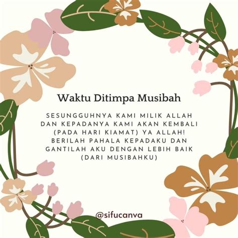 Canva Templates 44 Doa Doa Kejayaan Sifucanva