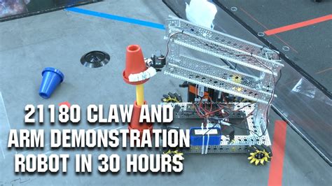 Claw And Arm Demonstration Robot In Hours Youtube