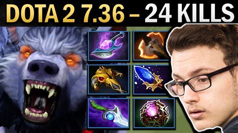 Ursa Gameplay Miracle With 24 Kills And Aghanims Dota 2 7 36 YouTube