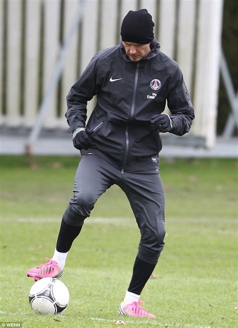 David Beckham Reveals His New Pink Football Boots Were Designed In