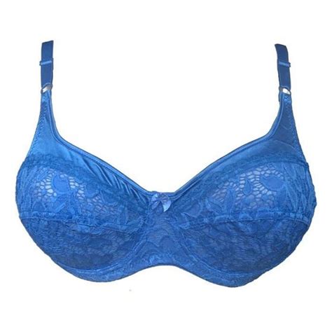 Soutien gorge à armature dentelle et satin bleu D Lingerie grande taille Bleu Cdiscount Prêt