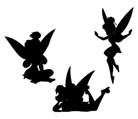 Printable Tinkerbell Silhouette