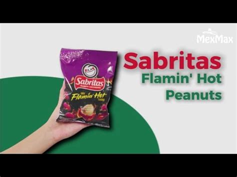 Turn Up The Heat With Sabritas Flaming Hot Peanuts Case Of Units Available At MexMax