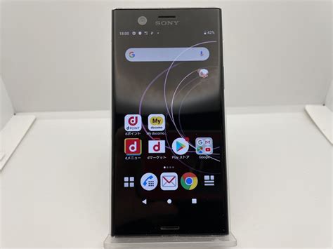 【中古・安心保証30日付】 Simトレー欠損 Sony Xperia Xz1 Compact So 02k Docomo解除版simフリー