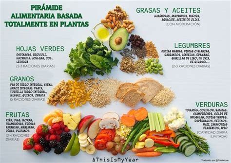 Pirámides Alimentaria Basada Totalmente En Plantas Whole Food Diet Plant Diet Plant Based