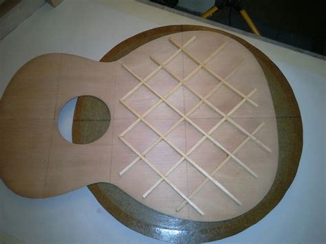 Lattice Braced Spruce Top For My Next Classical Guitar Build Mark