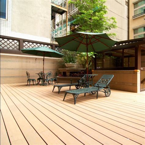 Wpc Wood Plastic Cover Slats Swimming Pool Deck Flooring Around Pool