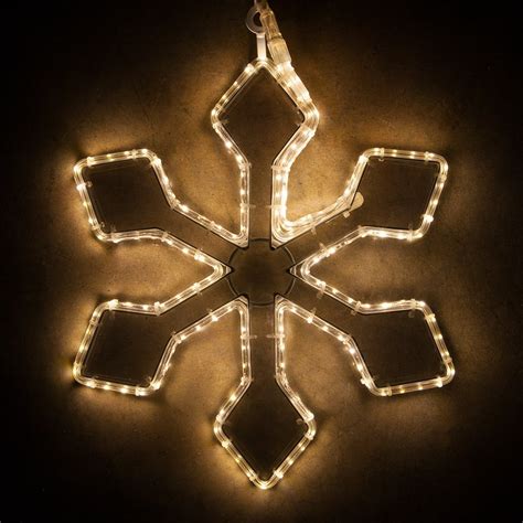 Led Snowflake Light Christmas Decorations Outdoor Snowflake Christmas