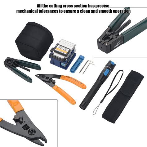 Fiber Optic FTTH Tool Kit FTTH Connection Tool Kit With FC 6S Fiber