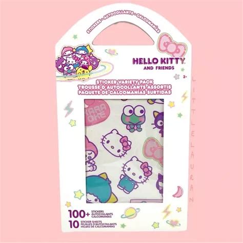 Hello Kitty And Friends Sanrio Characters Sticker Lot Bundle 100