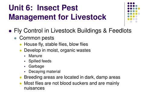 Insect Control: Insect Control Methods Ppt