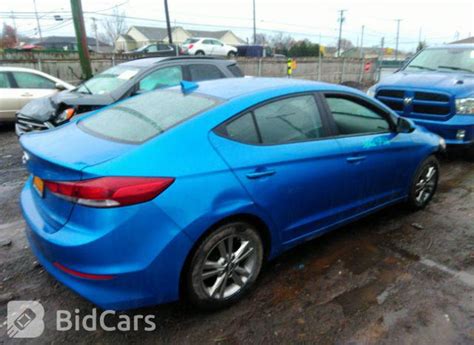 2017 Hyundai Elantra SE KMHD84LF8HU431624 Bid History BidCars